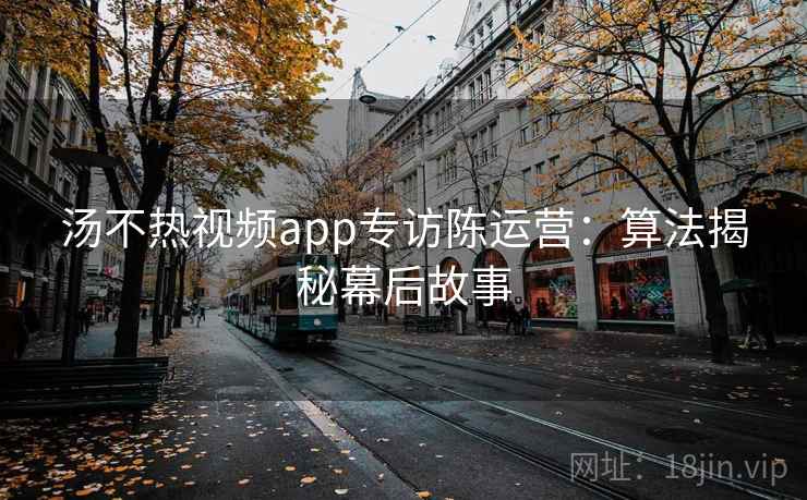汤不热视频app专访陈运营：算法揭秘幕后故事