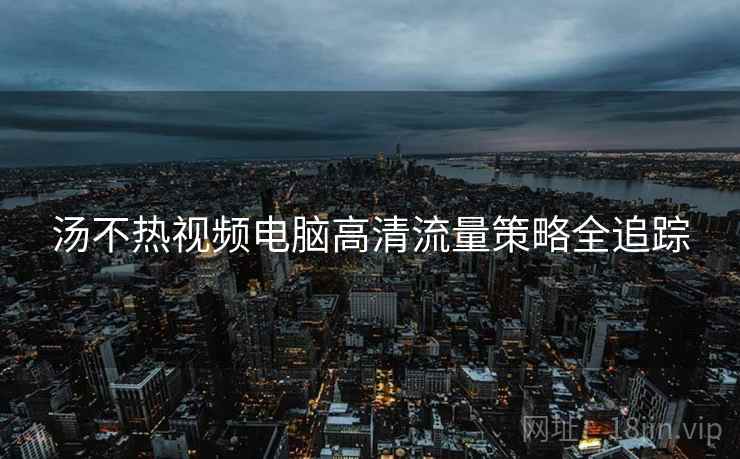 汤不热视频电脑高清流量策略全追踪